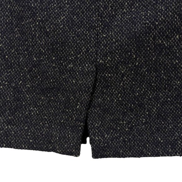 Women CABI Boss Casual Skirt Black Gray Plaid Size 4 Pre-Owned - Picture 10 of 11